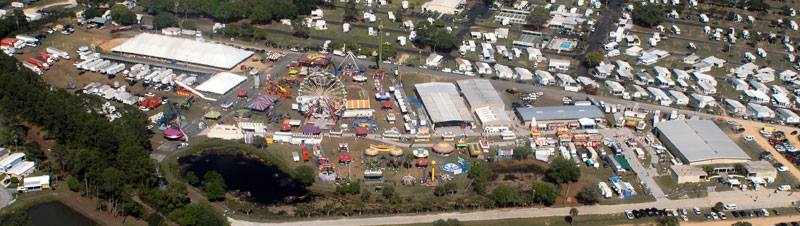 Map and Location Information the Citrus County Fair 2017